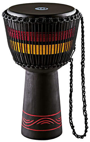 Meinl 13" Fire Rhythm African Style Rope Tuned Wood Djembe ADJ7-XL image 1