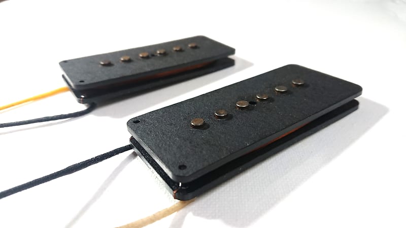 Q pickups RELIC Jazzmaster SET 1958 - 64 AGED Vintage Correct Hand wound JM 58 Fits Fender image 1