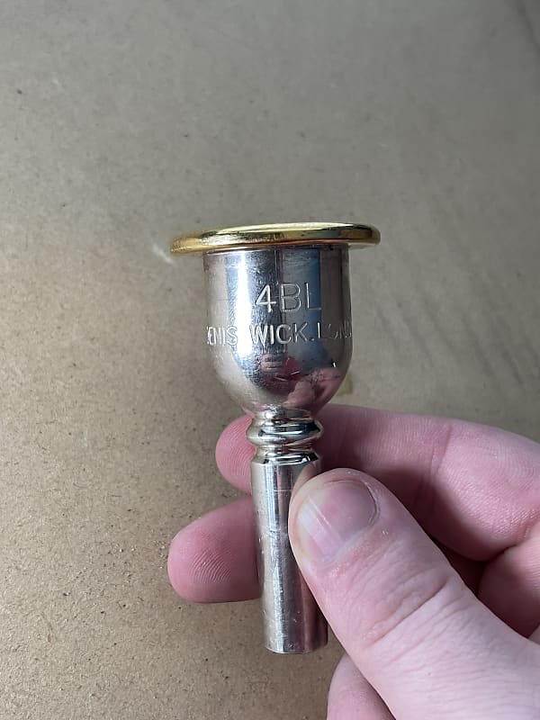 2FL GOLD-PLATED FLUGELHORN MOUTHPIECE