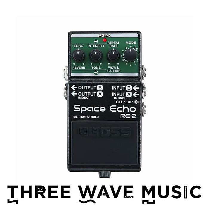 BOSS RE-2 - Space Echo Pedal [Three Wave Music] image 1