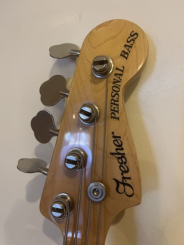 FRESHER BASS 70年代国産 Fresher Personal Bass 1970's Black | Reverb