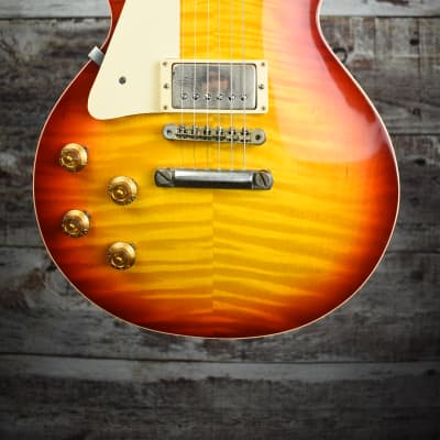 1956 Gibson Les Paul Conversion JR. to Standard Lefty Sunburst image 2