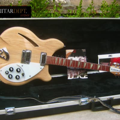 ♚ MINTER !♚ 2005 RICKENBACKER 360-6 Deluxe ♚ MapleGlo ♚ Shark Tooth ♚330♚ 18 Years ! ♚ SUPERB image 23