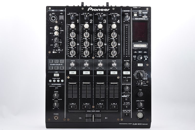 Pioneer DJM-900NXS Professional 4-channel DJ Mixer DJM900Nexus