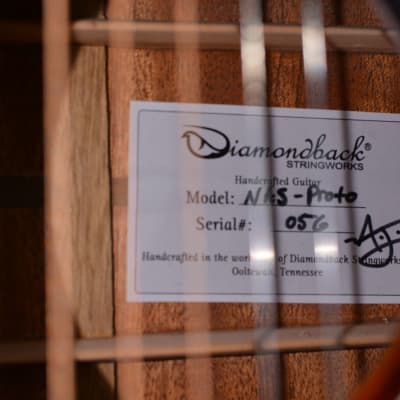 Diamondback Stringworks Not a Roy Smeck 12 fret Dreadnought Custom Acoustic w Case & FREE Shipping image 8