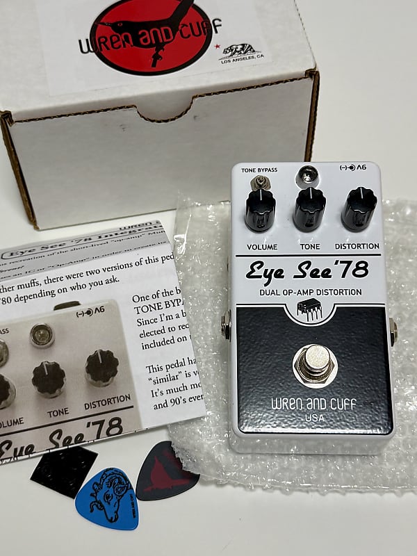Wren and Cuff Eye See '78 Op-Amp Fuzz image 1