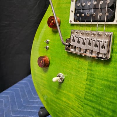 PRS SE Custom 24-08 Left-Handed Guitar - Eriza Verde image 3