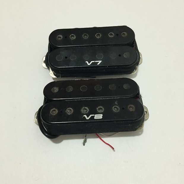 Ibanez V7 & V8 Humbucker pickups black Reverb