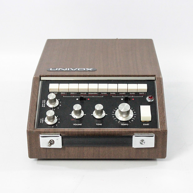 Univox SR-55 Vintage Drum Machine Korg Mini-Pops 3 | Reverb