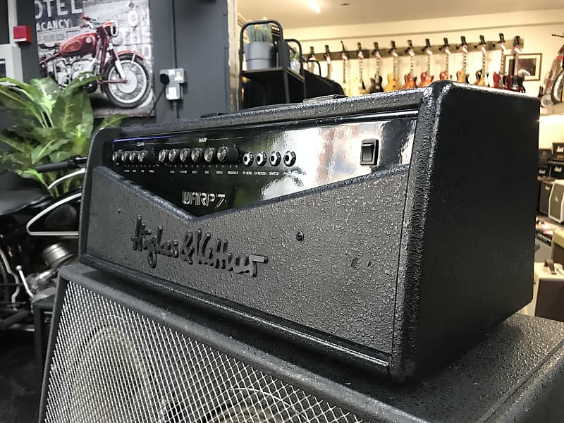 Hughes & Kettner Warp 7 2-Channel 100-Watt Solid State Guitar Amp Head