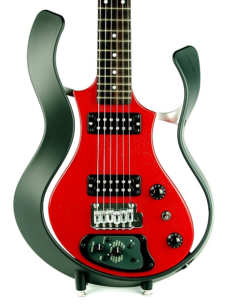 Vox VSS-1 Starstream Type 1 Modeling Electric Guitar Black Frame / Red Body image 1