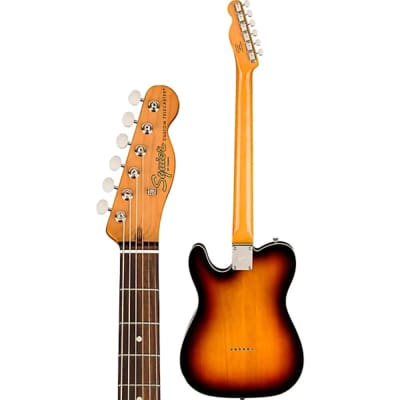 Fender Squier Classic Vibe Baritone Custom Telecaster Electric Guitar 2023 -  3-Color Sunburst image 4