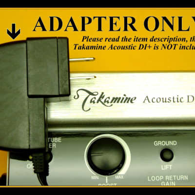 Takamine Acoustic DI+ Box Original Power Adapter image 4