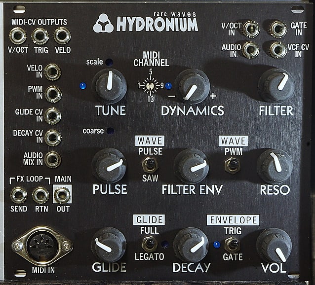 Rare Waves Hydronium Eurorack 2021 Black