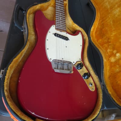 Fender Musicmaster II with Rosewood Fretboard 1964 - 1969 - Dakota Red image 4