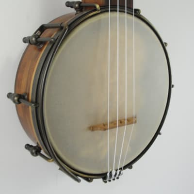 Richard Brown Concert Scale Banjo Ukulele c2016 Mahogany/Dark Walnut image 2