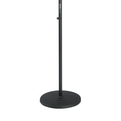 Gator GFW-MIC-1001 10" Round Base Microphone Stand with One-Handed Clutch image 1