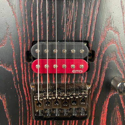 Cort KX300 Etched Black Red image 5