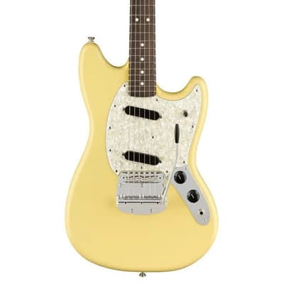 Fender American Performer Mustang Electric Guitar (Vintage White) for sale