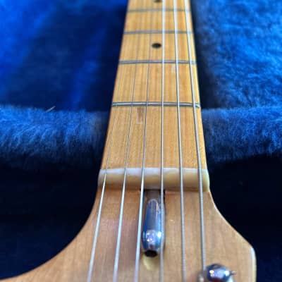 Univox Ripper 1970s Electric Guitar Natural image 15