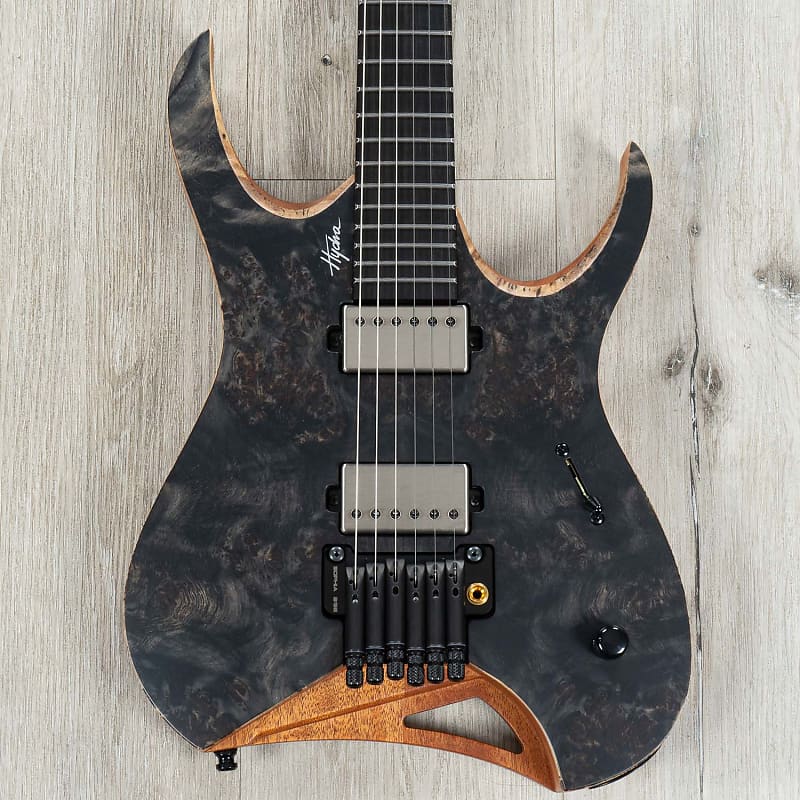 ギター Mayones Hydra Elite 6 Mayones Hydra Elite 6 Trans Graphite Satine – Ish Guitars