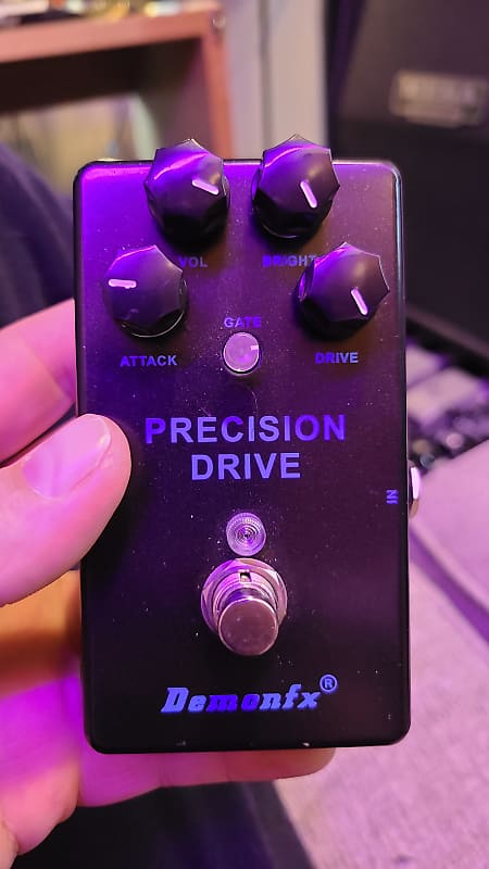 Demon FX Precision Drive 2023 - Black | Reverb