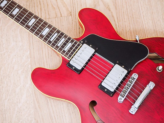 1978 Greco SA-550 Vintage Semi-Hollowbody Guitar Cherry 335 1978 Greco SA-550 Vintage Semi-Hollowbody Guitar Cherry 335