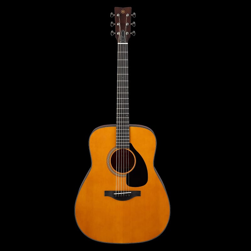 Yamaha Red Label FG3 Acoustic Guitar - Natural, with Bag | Reverb