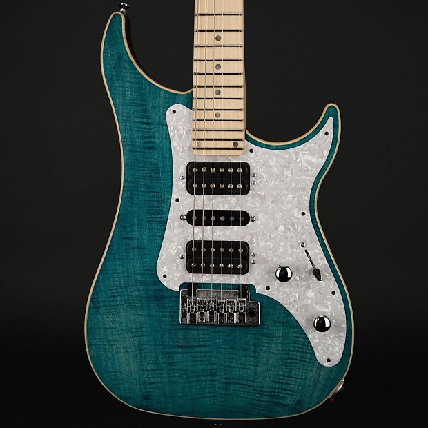 Vigier Excalibur Special in Deep Blue, Maple with Hard Case #170043 image 1