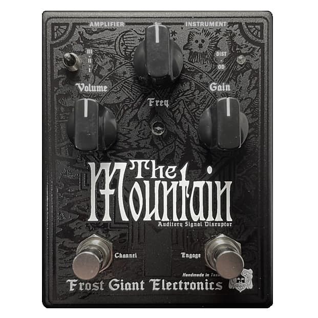 Used Frost Giant Electronics The Mountain V3 Distortion Fuzz Guitar Effects Pedal image 1