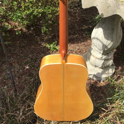 Cortez J-6500 Solid Top Acoustic Guitar 1970's Japan Martin D-45 