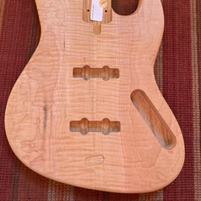 MusiKraft Jazz Bass Body (Fender-licensed) - unfinished | Reverb