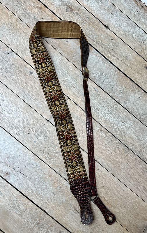 Late 1960’s Fender Hootenanny Guitar Strap Rare Vintage Reverb