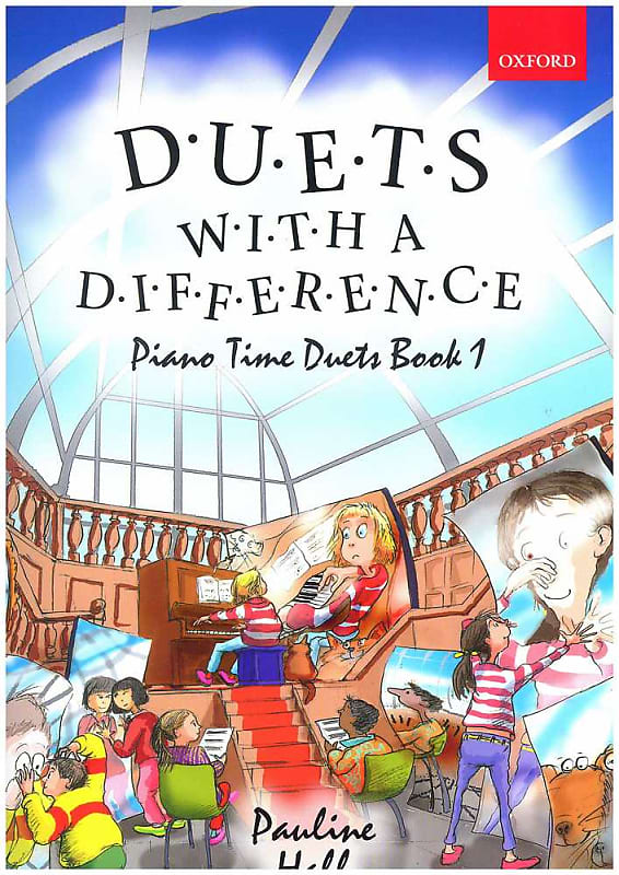 Pauline Hall Duets With A Difference Piano Time Duets Book Reverb