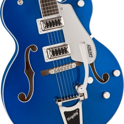 Gretsch G5420T Electromatic Classic Hollow Body Single-Cut with Bigsby, Laurel Fingerboard, Azure Metallic image 3