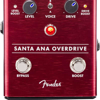 Fender Santa Ana Overdrive Guitar Effect Pedal 234533000 for sale
