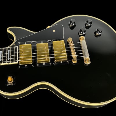 1989 Gibson Les Paul Custom 35th Anniversary Limited Edition w 3 Pickups ~ Ebony image 2