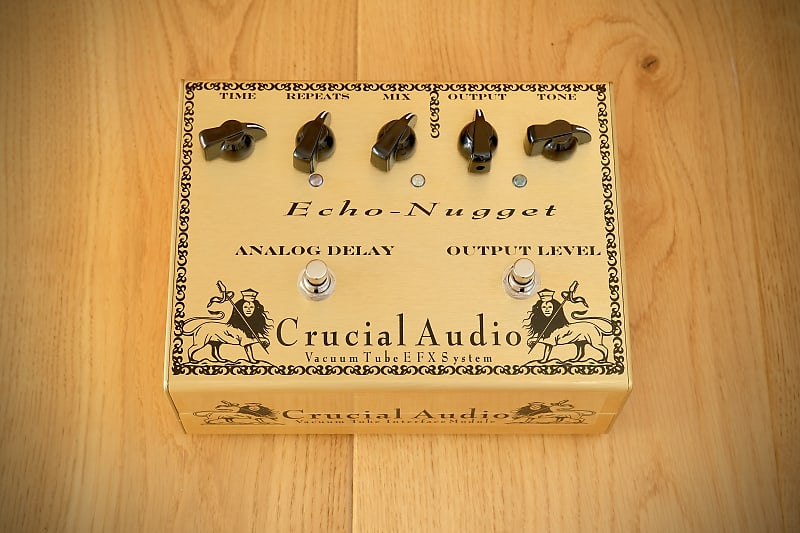 Crucial Audio Echo Nugget Tube Analog Delay 2021 Reverb