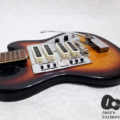 Kent / Guyatone Videocaster Electric Guitar (1964, Sunburst) | Reverb