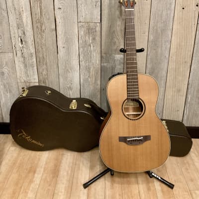 Takamine CP400NYK New Yorker Parlor Acoustic/Electric Guitar 2010s - Natural image 15