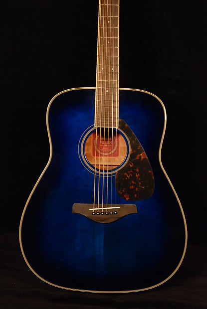 Yamaha FG720S Ocean Blue Burst | Reverb
