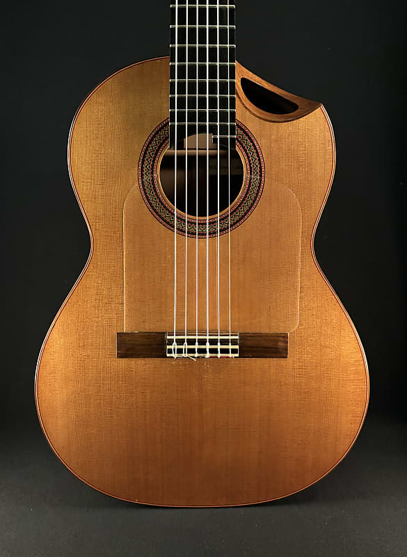 Marshall Brune Hybrid 14-Fret Cutaway Classical Guitar image 1