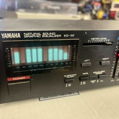 Vintage Yamaha EQ-32 Natural Sound Graphic Equalizer Spectrum Analyzer tested image 4