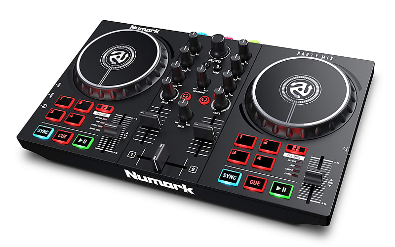Numark Party Mix II DJ CONTROLLER WITH BUILT-IN LIGHT SHOW image 1