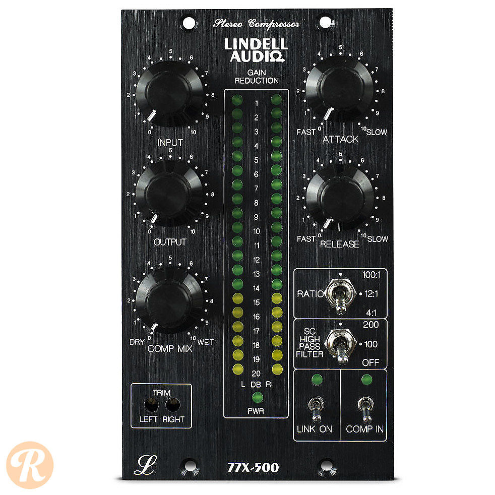 Lindell Audio 77X-500 Stereo Compressor / Limiter 500 Series Module | Reverb