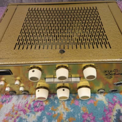 Klemt Echolette M40 Gold and Echolette NG51 S Gold Guitar Amplifier (Cleveland, OH) image 11