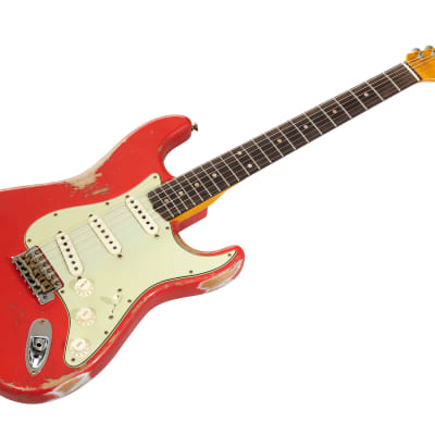 Fender Custom Shop '60 Stratocaster RW - Fiesta Red Heavy Relic for sale