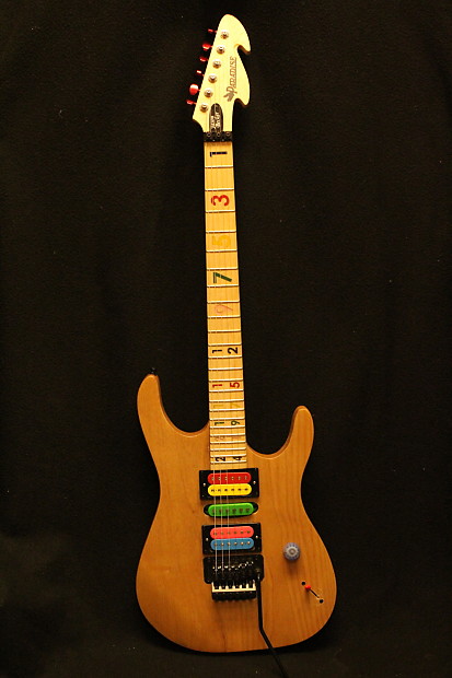 Jason Becker Numbers Custom Electric Guitar, Dimarzio + Peavey Case, Ships WW image 1