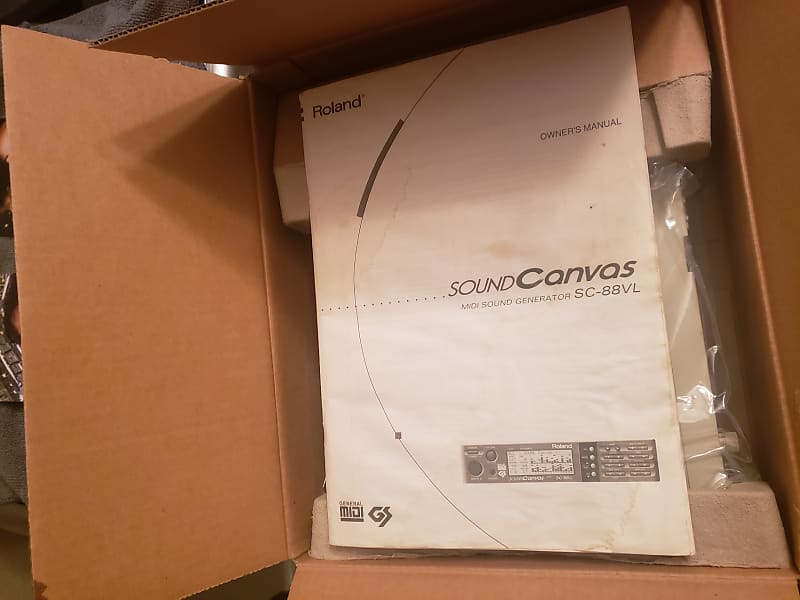 Roland SC-88 VL Sound Canvas Sound Module White | Reverb