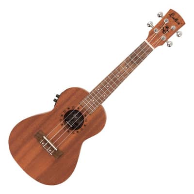 Laka VUC10EA Concert Electro Ukulele inc Bag image 2
